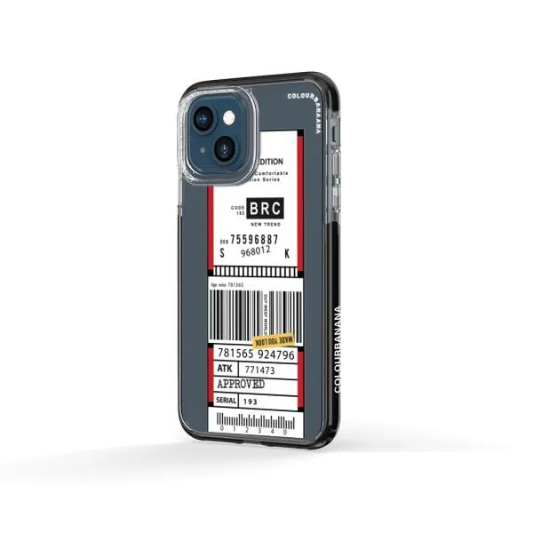 iPhone Case - Inventory Label