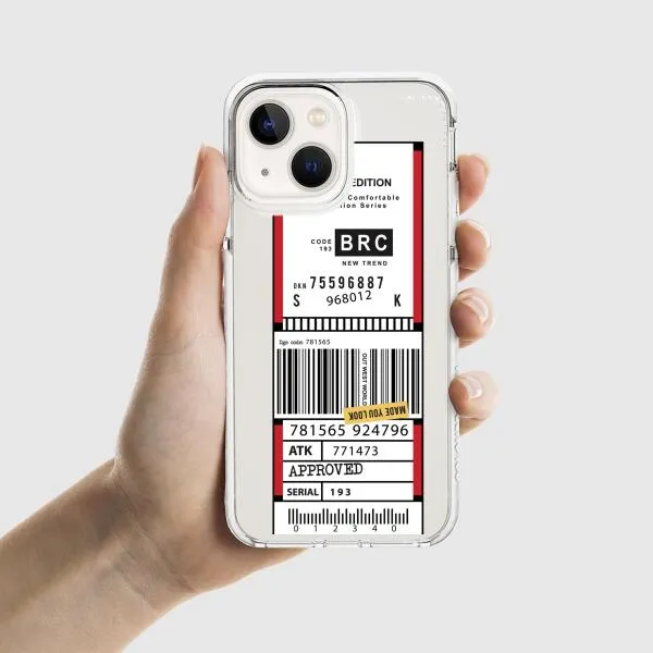 iPhone Case - Inventory Label